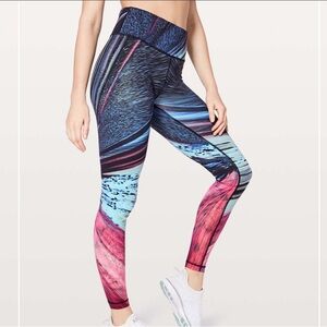 Lululemon Speed Wunder Tight Nulux -Limited Edition Print